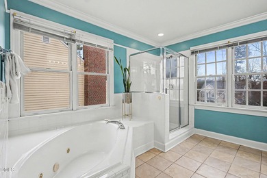 Golf-Course Home with Cul-de-Sac Privacy. 3BR/2.5BA home on the on Hedingham Golf and Athletic Club in North Carolina - for sale on GolfHomes.com, golf home, golf lot