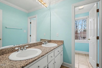 Golf-Course Home with Cul-de-Sac Privacy. 3BR/2.5BA home on the on Hedingham Golf and Athletic Club in North Carolina - for sale on GolfHomes.com, golf home, golf lot