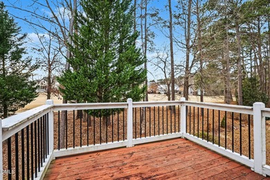 Golf-Course Home with Cul-de-Sac Privacy. 3BR/2.5BA home on the on Hedingham Golf and Athletic Club in North Carolina - for sale on GolfHomes.com, golf home, golf lot