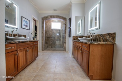 Exquisite Sienna Model Golf Course Residence w/ Casita & Owned on Tuscany Falls At Pebble Creek in Arizona - for sale on GolfHomes.com, golf home, golf lot