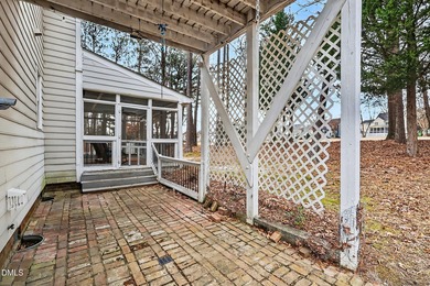 Golf-Course Home with Cul-de-Sac Privacy. 3BR/2.5BA home on the on Hedingham Golf and Athletic Club in North Carolina - for sale on GolfHomes.com, golf home, golf lot