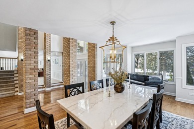 An extraordinary and custom-designed estate nestled on a private on Old Oak Country Club in Illinois - for sale on GolfHomes.com, golf home, golf lot