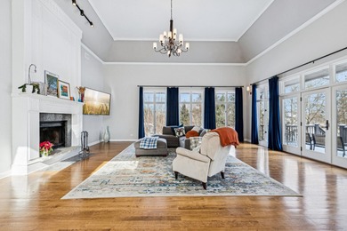 An extraordinary and custom-designed estate nestled on a private on Old Oak Country Club in Illinois - for sale on GolfHomes.com, golf home, golf lot