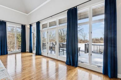 An extraordinary and custom-designed estate nestled on a private on Old Oak Country Club in Illinois - for sale on GolfHomes.com, golf home, golf lot