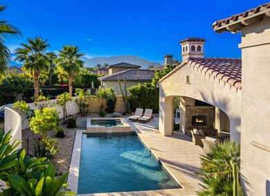 This luxurious Mediterranean residence showcases breathtaking on PGA West Private Golf Courses in California - for sale on GolfHomes.com, golf home, golf lot