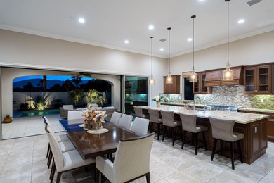 This luxurious Mediterranean residence showcases breathtaking on PGA West Private Golf Courses in California - for sale on GolfHomes.com, golf home, golf lot