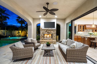 This luxurious Mediterranean residence showcases breathtaking on PGA West Private Golf Courses in California - for sale on GolfHomes.com, golf home, golf lot