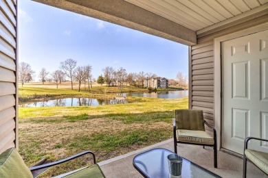 Freshly updated ground floor condo overlooking the water on Holiday Hills Resort and Golf in Missouri - for sale on GolfHomes.com, golf home, golf lot