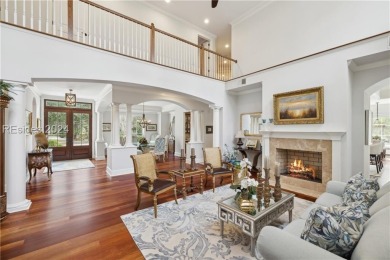 This immaculate home boasts 5,800 sq ft of living space on Colleton River Plantation Club in South Carolina - for sale on GolfHomes.com, golf home, golf lot