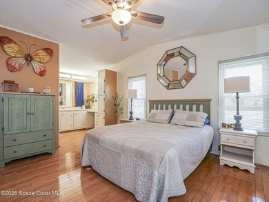 Clean! Freshly updated w/ paint, LVP floors, New Appliances, New on Barefoot Bay Golf Course in Florida - for sale on GolfHomes.com, golf home, golf lot