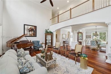 This immaculate home boasts 5,800 sq ft of living space on Colleton River Plantation Club in South Carolina - for sale on GolfHomes.com, golf home, golf lot