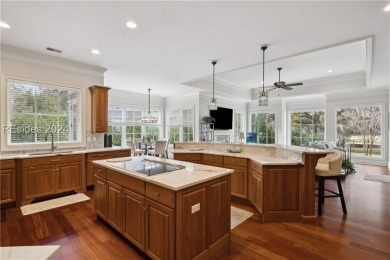 This immaculate home boasts 5,800 sq ft of living space on Colleton River Plantation Club in South Carolina - for sale on GolfHomes.com, golf home, golf lot