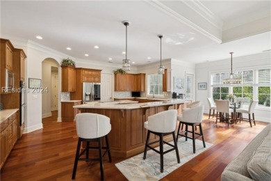 This immaculate home boasts 5,800 sq ft of living space on Colleton River Plantation Club in South Carolina - for sale on GolfHomes.com, golf home, golf lot