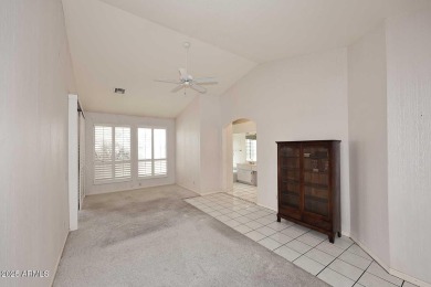 Welcome home to the all-inclusive Sun Lakes Community! This 2300 on Palo Verde Golf and Country Club in Arizona - for sale on GolfHomes.com, golf home, golf lot
