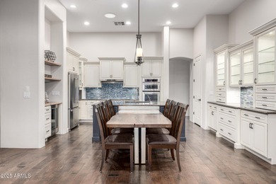 Experience resort-style living on one of the premier cul-de-sac on The Country Club At DC Ranch in Arizona - for sale on GolfHomes.com, golf home, golf lot