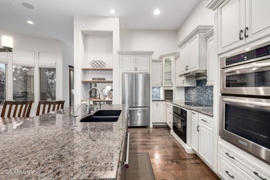 Experience resort-style living on one of the premier cul-de-sac on The Country Club At DC Ranch in Arizona - for sale on GolfHomes.com, golf home, golf lot