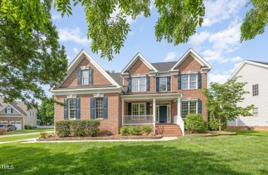 Beautiful two-story brick home in the desirable Brier Creek on Brier Creek Country Club in North Carolina - for sale on GolfHomes.com, golf home, golf lot