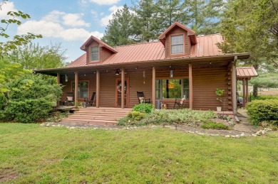 One-of-a-Kind Log Home - Walking Distance To Lake Taneycomo - on Thousand Hills Golf Resort in Missouri - for sale on GolfHomes.com, golf home, golf lot