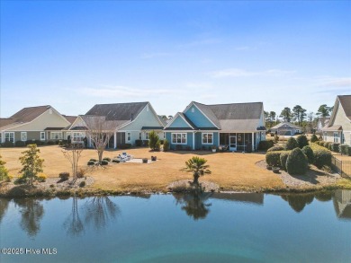 Nestled on a tranquil cul-de-sac in the serene Regency Lakes on Members Club At St. James Plantation in North Carolina - for sale on GolfHomes.com, golf home, golf lot