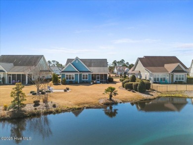 Nestled on a tranquil cul-de-sac in the serene Regency Lakes on Members Club At St. James Plantation in North Carolina - for sale on GolfHomes.com, golf home, golf lot