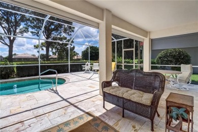 You cannot beat the location of this pool home overlooking the on Spanish Wells Golf and Country Club in Florida - for sale on GolfHomes.com, golf home, golf lot