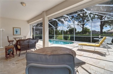 You cannot beat the location of this pool home overlooking the on Spanish Wells Golf and Country Club in Florida - for sale on GolfHomes.com, golf home, golf lot