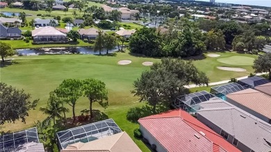 You cannot beat the location of this pool home overlooking the on Spanish Wells Golf and Country Club in Florida - for sale on GolfHomes.com, golf home, golf lot