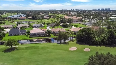 You cannot beat the location of this pool home overlooking the on Spanish Wells Golf and Country Club in Florida - for sale on GolfHomes.com, golf home, golf lot