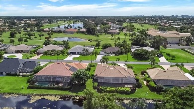 You cannot beat the location of this pool home overlooking the on Spanish Wells Golf and Country Club in Florida - for sale on GolfHomes.com, golf home, golf lot