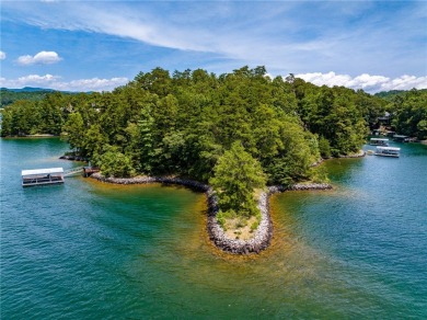 Positioned on one of Lake Keowee's most coveted point lots, this on The Cliffs At Keowee Vineyards Golf Club in South Carolina - for sale on GolfHomes.com, golf home, golf lot