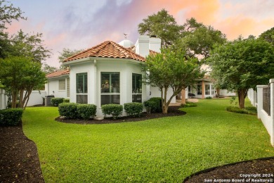 This timeless one story Dominion estate seamlessly integrates on The Dominion Country Club in Texas - for sale on GolfHomes.com, golf home, golf lot