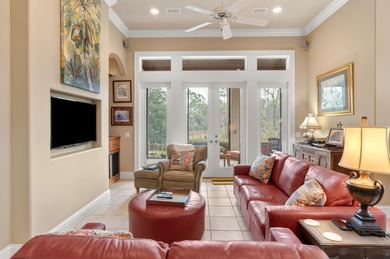 This distinguished custom-built residence is situated within the on Sandestin Golf and Beach Resort - Raven in Florida - for sale on GolfHomes.com, golf home, golf lot