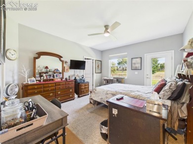 Welcome to this stunning ranch-style home overlooking the golf on Desert Hawk At Pueblo West in Colorado - for sale on GolfHomes.com, golf home, golf lot