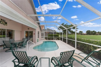 Charming Golf Course Frontage Home with Heated Pool in Exclusive on Lely Resort Golf and Country Club in Florida - for sale on GolfHomes.com, golf home, golf lot