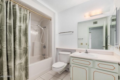 Welcome to this bright and charming end-unit garden condo in Sun on Pebblebrook Golf Course in Arizona - for sale on GolfHomes.com, golf home, golf lot