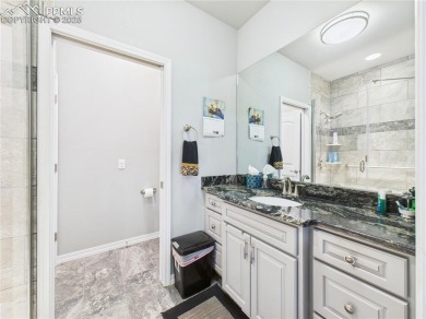 Welcome to this stunning ranch-style home overlooking the golf on Desert Hawk At Pueblo West in Colorado - for sale on GolfHomes.com, golf home, golf lot