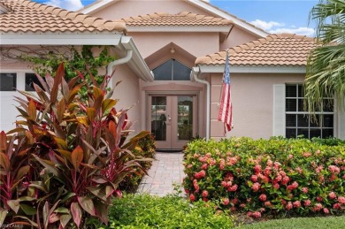 Charming Golf Course Frontage Home with Heated Pool in Exclusive on Lely Resort Golf and Country Club in Florida - for sale on GolfHomes.com, golf home, golf lot