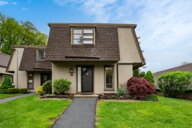 Beautifully updated end-unit townhouse in desirable Farmington on Farmington Woods Country Club in Connecticut - for sale on GolfHomes.com, golf home, golf lot