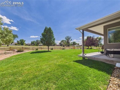 Welcome to this stunning ranch-style home overlooking the golf on Desert Hawk At Pueblo West in Colorado - for sale on GolfHomes.com, golf home, golf lot