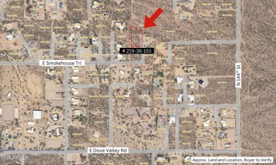 Wonderful 1 acre lot on a shared well. Elevated lot, no flood on Vista Verde Golf Course in Arizona - for sale on GolfHomes.com, golf home, golf lot
