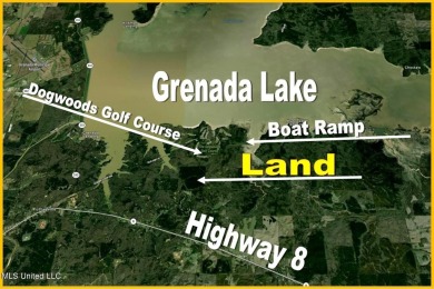 Grenada Lake Area 8.125 Ac. Located 1 mile from The Dogwoods on The Dogwoods Golf Course At Hugh White State Park in Mississippi - for sale on GolfHomes.com, golf home, golf lot