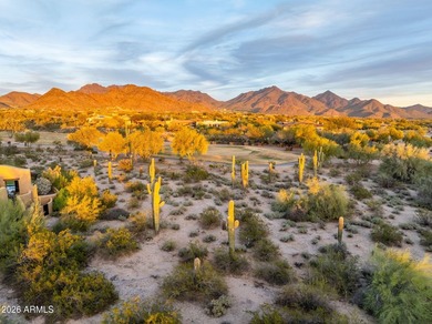Spectacular golf course & mountain view lot in the exclusive DC on The Country Club At DC Ranch in Arizona - for sale on GolfHomes.com, golf home, golf lot