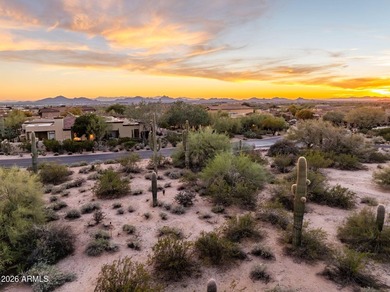 Spectacular golf course & mountain view lot in the exclusive DC on The Country Club At DC Ranch in Arizona - for sale on GolfHomes.com, golf home, golf lot