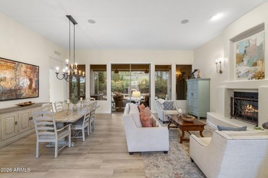 Exceptional residence in the gated enclave of Trovas at McDowell on Sanctuary Golf Course At WestWorld in Arizona - for sale on GolfHomes.com, golf home, golf lot