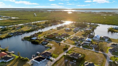 Newer Seawall! PRIME DIRECT GULF ACCESS southern view down Jake on Burnt Store Golf Club in Florida - for sale on GolfHomes.com, golf home, golf lot