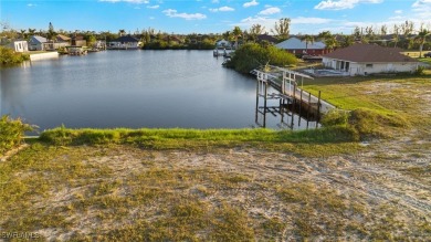 Newer Seawall! PRIME DIRECT GULF ACCESS southern view down Jake on Burnt Store Golf Club in Florida - for sale on GolfHomes.com, golf home, golf lot
