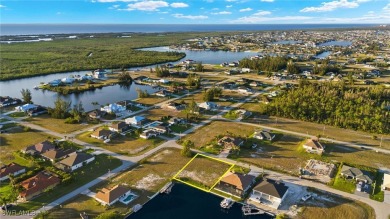 Newer Seawall! PRIME DIRECT GULF ACCESS southern view down Jake on Burnt Store Golf Club in Florida - for sale on GolfHomes.com, golf home, golf lot