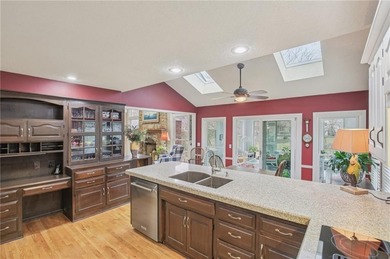 Enjoy peaceful lakefront living in Lakewood! This beautifully on Lakewood Oaks Golf Club, Ltd. in Missouri - for sale on GolfHomes.com, golf home, golf lot