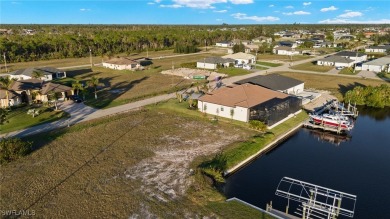 Newer Seawall! PRIME DIRECT GULF ACCESS southern view down Jake on Burnt Store Golf Club in Florida - for sale on GolfHomes.com, golf home, golf lot