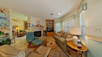 Nestled on the 3rd tee box, this beautifully designed 3-bedroom on Shalimar Pointe Golf and Country Club in Florida - for sale on GolfHomes.com, golf home, golf lot
